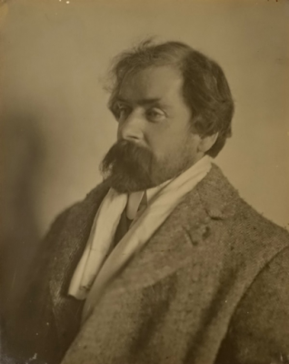 Photographic portrait of Archibald Knox by E.T. Holding, c.1907-1914